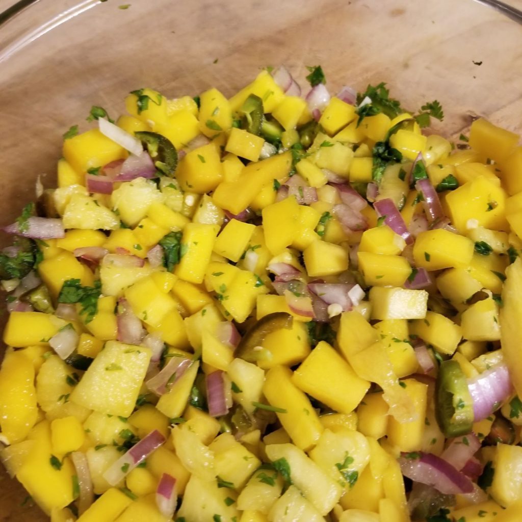 mango pineapple salsa recipe
